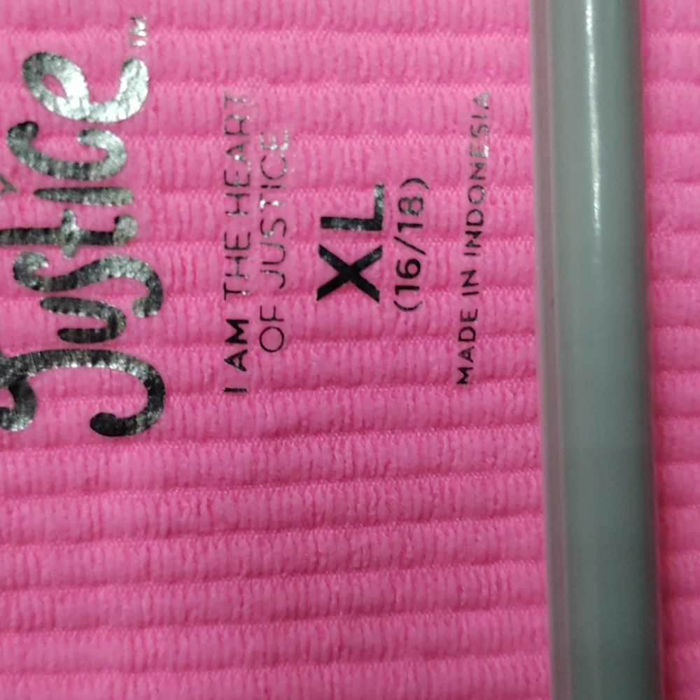 💖 Justice Racer Back Rib Tank - Picture 7 of 9